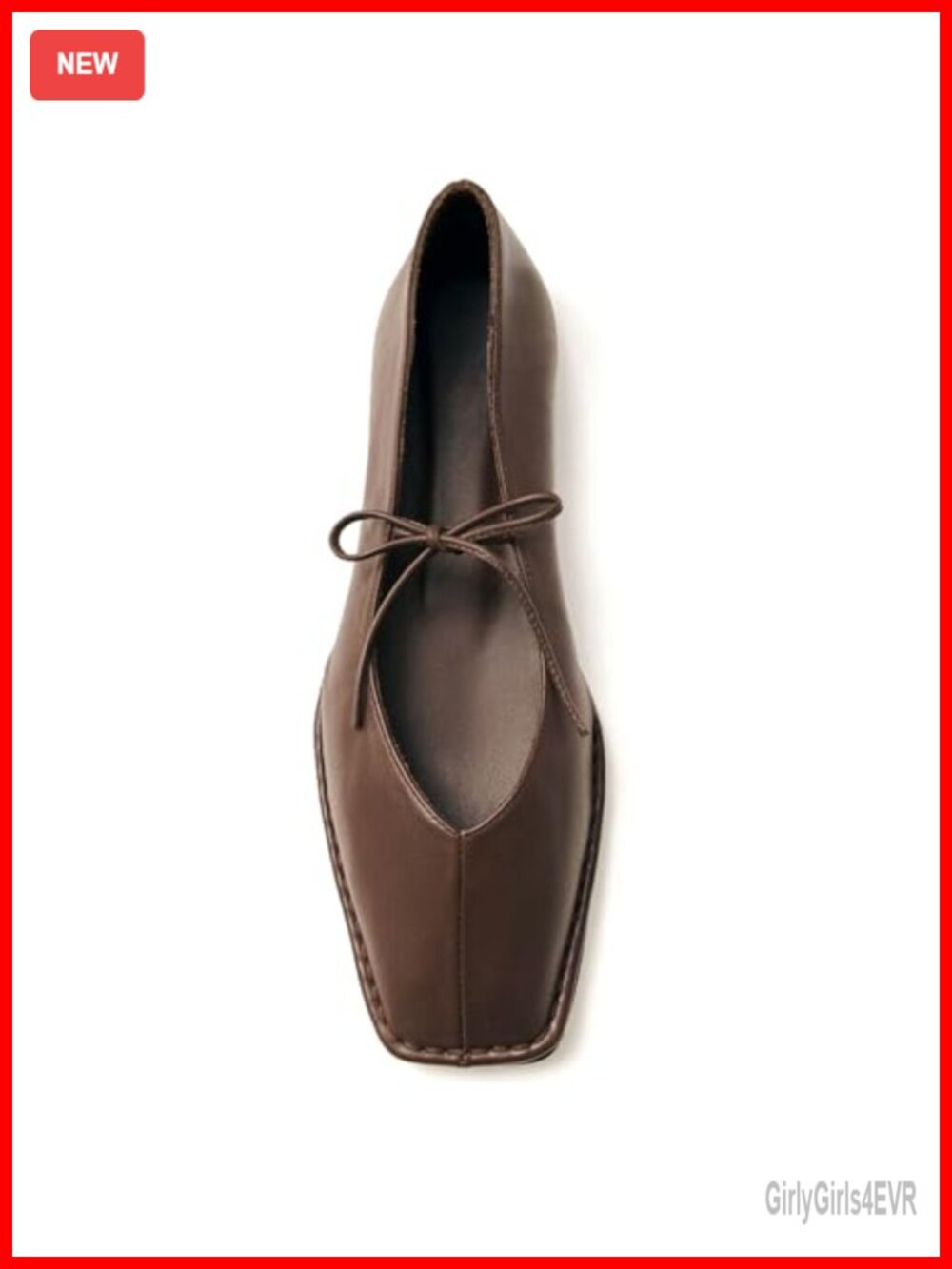 Lace Up Ballet Flats Square Toe Bow Tie Mary Jane Flat Shoes